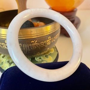 Certified Natural Burmese Jadeite Jade Bangle